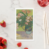 Vincent Van Gogh Oleander Blume Malerei Serviette (Beispiel)
