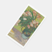Vincent Van Gogh Oleander Blume Malerei Serviette (Ecke)