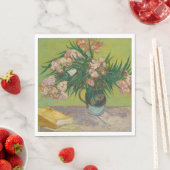Vincent Van Gogh Oleander Blume Malerei Serviette (Beispiel)