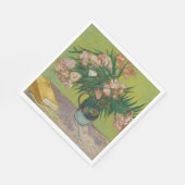 Vincent Van Gogh Oleander Blume Malerei Serviette (Ecke)