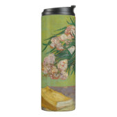 Vincent Van Gogh Oleander Blume Malerei Thermosbecher (Nach links gedreht)