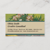 Vincent Van Gogh Oleander Blume Malerei Visitenkarte (Vorderseite)