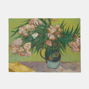 Vincent Van Gogh Oleander-Blumenmalerei Fußmatte