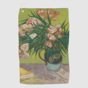 Vincent Van Gogh Oleander-Blumenmalerei Golfhandtuch