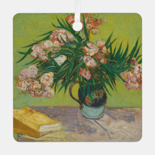 Vincent Van Gogh Oleander-Blumenmalerei Ornament Aus Metall