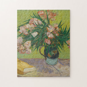 Vincent Van Gogh Oleander-Blumenmalerei Puzzle