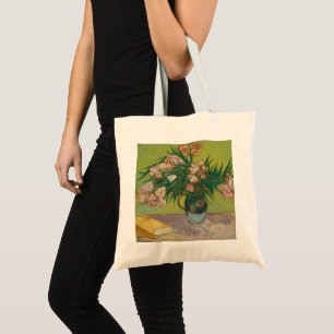 Vincent Van Gogh Oleander-Blumenmalerei Tragetasche