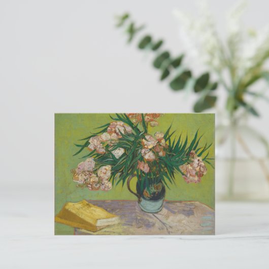 Vincent Van Gogh | Oleander Postkarte (Stehend Vorderseite)