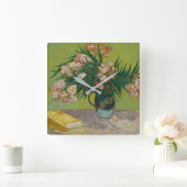 Vincent Van Gogh | Oleander Quadratische Wanduhr (Zuhause)