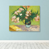 Vincent Van Gogh Oleander Still Life Leinwanddruck (Insitu (Holzboden))