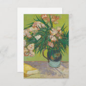 Vincent van Gogh - Oleanders Begleitkarte (Vorne/Hinten)
