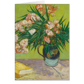 Vincent Van Gogh Oleanders Impressionist Art Card (Vorne)