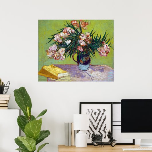 Vincent van Gogh Oleanders Poster (Heimbüro)