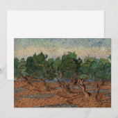 Vincent van Gogh - Olive Grove Dankeskarte (Vorne/Hinten)