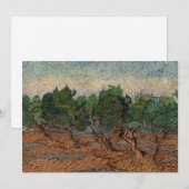 Vincent van Gogh - Olive Grove Einladung (Vorne/Hinten)