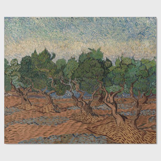 Vincent van Gogh - Olive Grove Geschenkpapier (Flach)