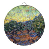 Vincent Van Gogh Olive Grove Impressionismus Art Dartscheibe (vorne)