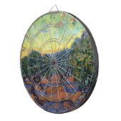 Vincent Van Gogh Olive Grove Impressionismus Art Dartscheibe (Vorderseite rechts)