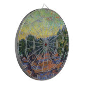 Vincent Van Gogh Olive Grove Impressionismus Art Dartscheibe (Vorderseite Links)