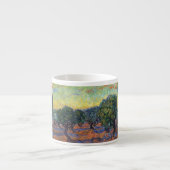 Vincent Van Gogh Olive Grove Impressionismus Art Espressotasse (Vorderseite)