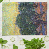 Vincent Van Gogh Olive Grove Impressionismus Art Handtuch (Gefaltet)