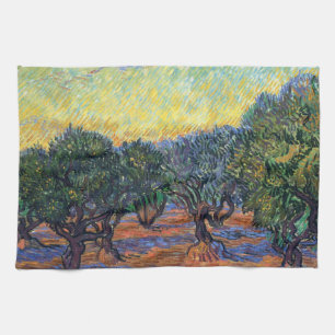 Vincent Van Gogh Olive Grove Impressionismus Art Handtuch