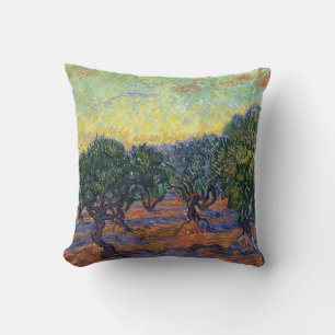 Vincent Van Gogh Olive Grove Impressionismus Art Kissen