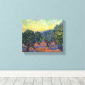 Vincent Van Gogh Olive Grove Impressionismus Art Leinwanddruck (Insitu (Holzboden))