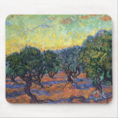 Vincent Van Gogh Olive Grove Impressionismus Art Mousepad (Vorne)