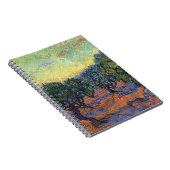 Vincent Van Gogh Olive Grove Impressionismus Art Notizblock (Rechte Seite)