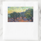 Vincent Van Gogh Olive Grove Impressionismus Art Rechteckiger Aufkleber (Tasche)