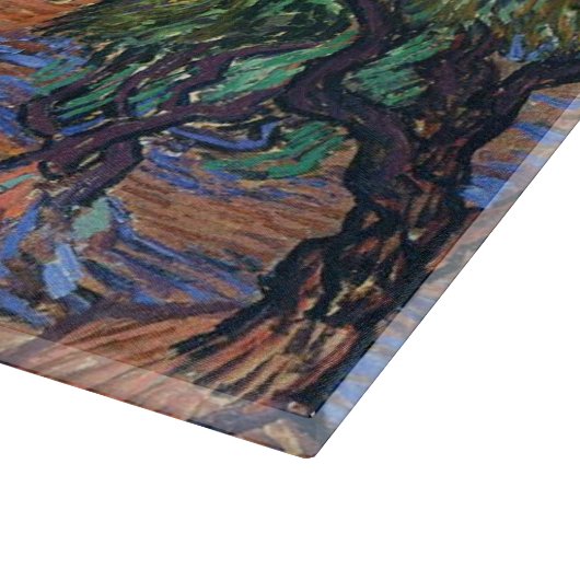 Vincent Van Gogh Olive Grove Impressionismus Art Schneidebrett (Ecke)