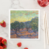 Vincent Van Gogh Olive Grove Impressionismus Art Serviette (Beispiel)