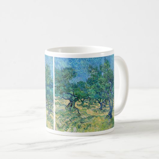Vincent van Gogh - Olive Grove Kaffeetasse (VorderseiteRechts)