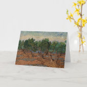 Vincent van Gogh - Olive Grove Karte (Gelbe Blume)