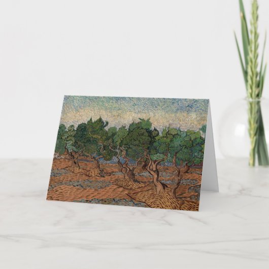 Vincent van Gogh - Olive Grove Karte (Vorderseite)