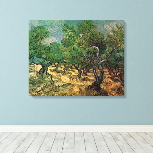 Vincent van Gogh - Olive Grove Leinwanddruck (Insitu (Holzboden))