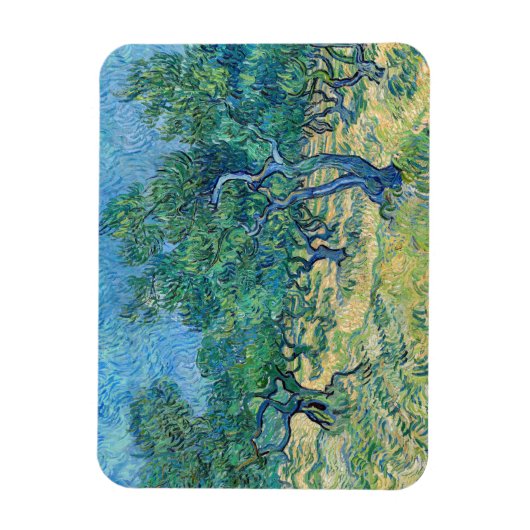 Vincent van Gogh - Olive Grove Magnet (Vertikal)