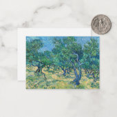 Vincent van Gogh - Olive Grove Mitteilungskarte (Vorderseite/Rückseite Beispiel)