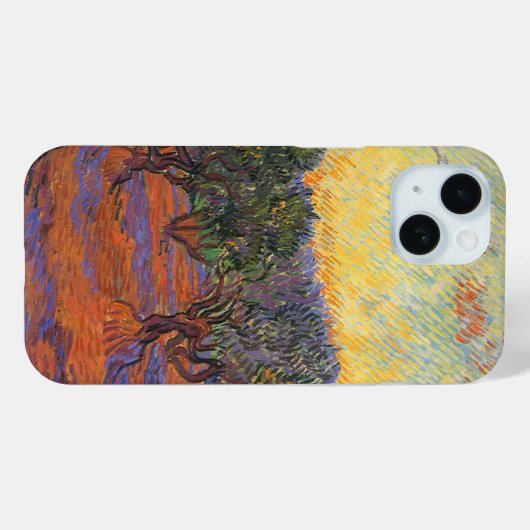 Vincent van Gogh - Olive Grove, Orange Sky Case-Mate iPhone Hülle (Rückseite (Horizontal))