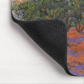 Vincent van Gogh - Olive Grove, Orange Sky Mousepad (Ecke)