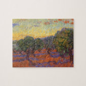 Vincent van Gogh - Olive Grove, Orange Sky Puzzle (Horizontal)