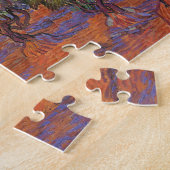 Vincent van Gogh - Olive Grove, Orange Sky Puzzle (Seite)