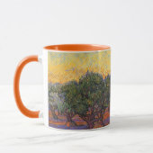 Vincent van Gogh - Olive Grove, Orange Sky Tasse (Links)