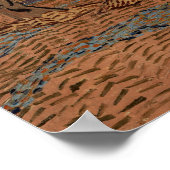 Vincent van Gogh - Olive Grove Poster (Ecke)