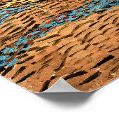 Vincent van Gogh - Olive Grove Poster (Ecke)