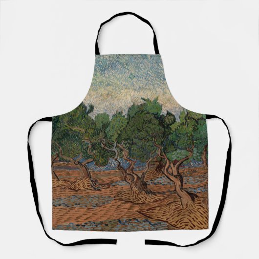 Vincent van Gogh - Olive Grove Schürze (Vorderseite)