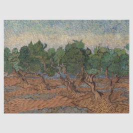 Vincent van Gogh - Olive Grove Seidenpapier