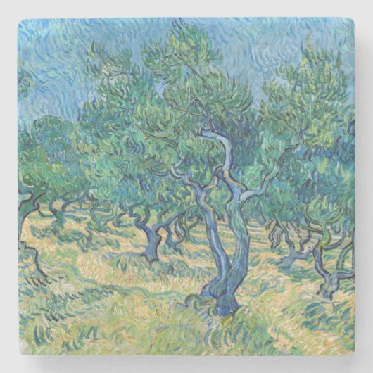 Vincent van Gogh - Olive Grove Steinuntersetzer (Vorderseite)