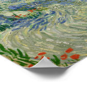 Vincent van Gogh - Olive Orchard Poster (Ecke)